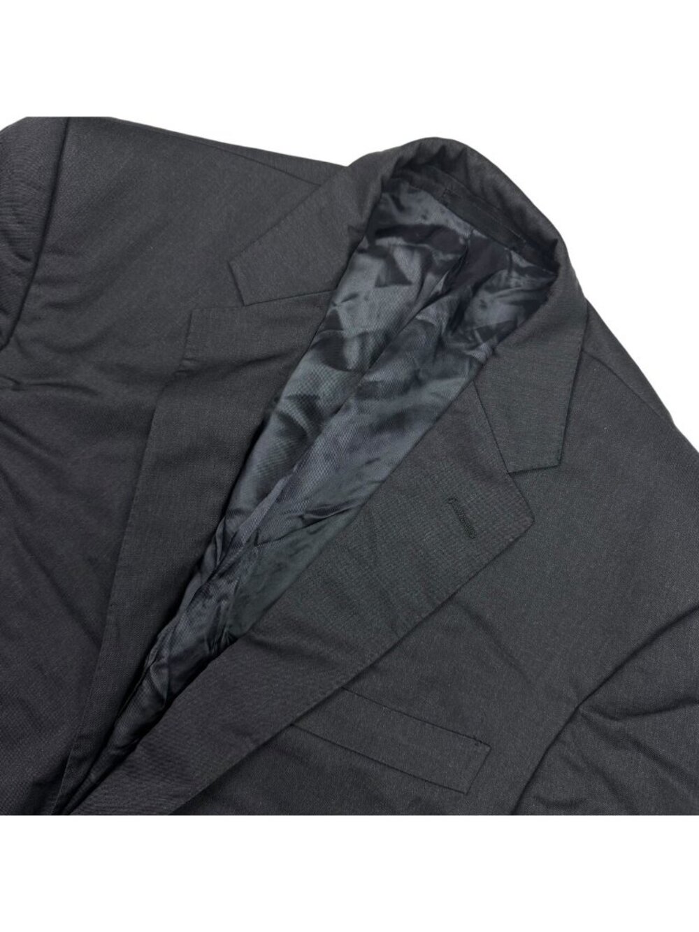 Ralph Lauren Black Label Men's 100% Wool 2-Button Blazer Gray • Italy • 44R